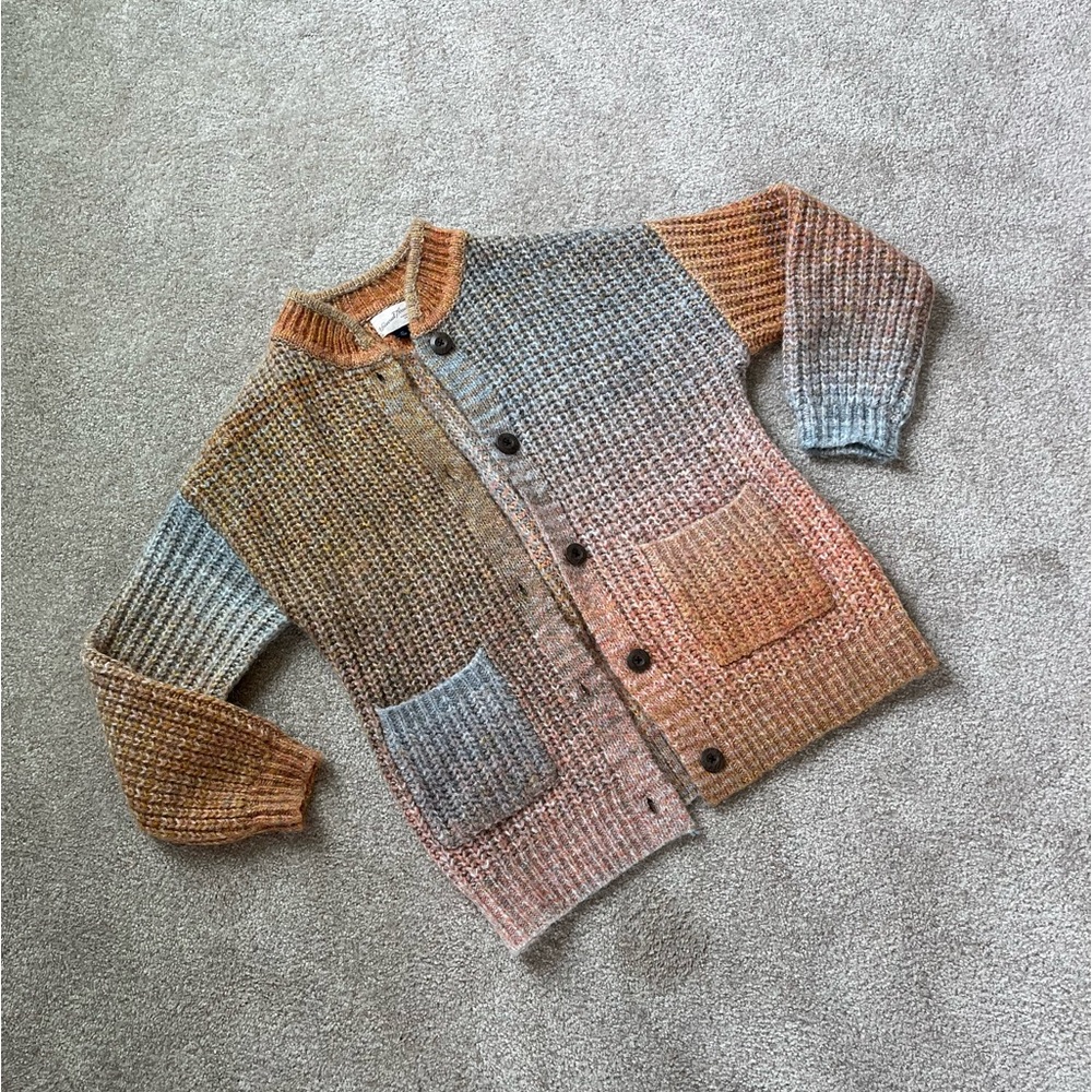 Universal Thread Women’s Oversized Ombré Cardigan Sweater Size XS Like New